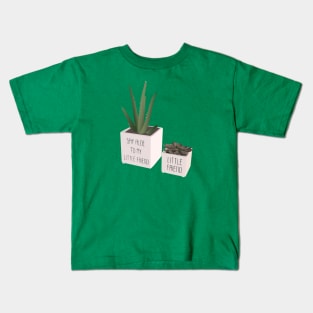 Say Aloe To My Little Friend - Puny Kids T-Shirt